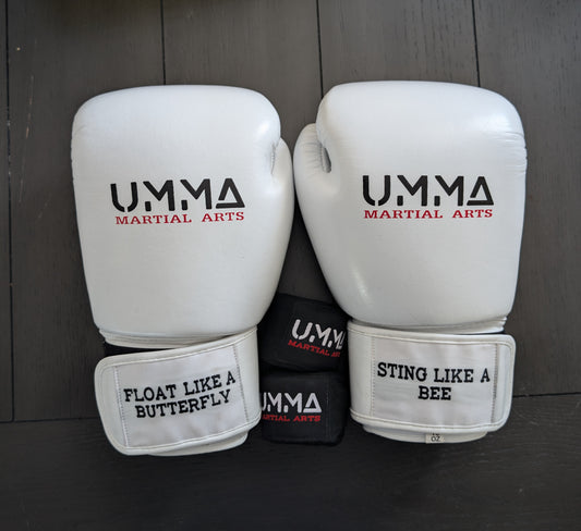 Genuine Leather Boxing Gloves for Training & Sparring